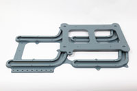 FSC B737 Universal J-Rails Lato primo ufficiale 2 parti pos 2